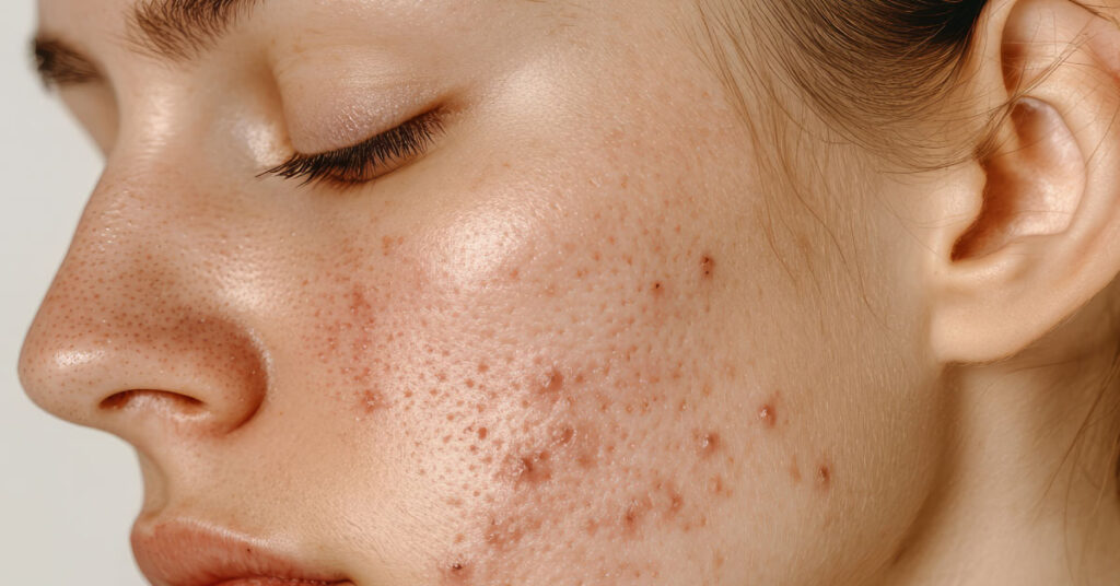 eliminar manchas y marcas de acne